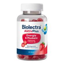 Abbildung: Biolectra Aktivplus Energie & Muskeln Gummis Erdb. 60 St, Kaudragees PZN 19510643 