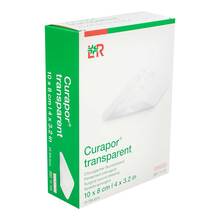 Abbildung: CURAPOR Wundverband steril transparent 8x10 cm 25 St, Pflaster PZN 19521380 