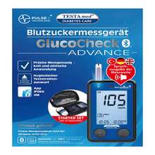 Abbildung: Testamed Glucocheck Advance BZ MG Starterset BT 1 St PZN 19530539 
