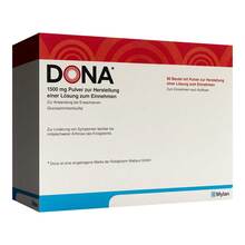 Abbildung: Dona 1500 mg Pulver zur Her.e.Lösung zum Einnehmen Beutel 90 St, Pulver zur Herstellung einer Lösung zum Einnehmen PZN 19537783 