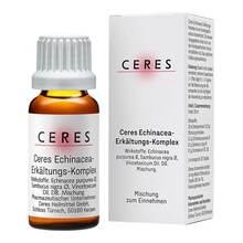 Abbildung: Ceres Echinacea-Erkältungs-Komplex Tropfen zum Einnehmen  20 ml, Tropfen zum Einnehmen PZN 19538073 