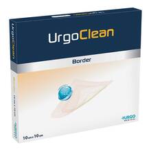 Abbildung: URGOCLEAN Border 10x10 cm Wundauflage 20 St, Verband PZN 19538423 