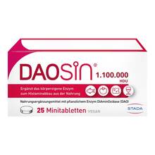 Abbildung: Daosin vegan Tabletten 25 St, Tabletten PZN 19627279 