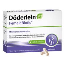 Abbildung: Döderlein Female Biotic mit Milchsäurebakterien Kapseln  30 St, Kapseln PZN 19635267 