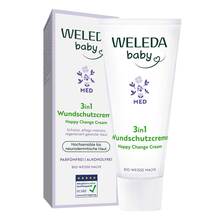 Abbildung: Weleda baby 3in1 Wundschutzcreme weiße Malve 50 ml, Creme PZN 19647684 