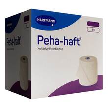 Abbildung: PEHA-HAFT Fixierbinde latexfrei 10 cmx20 m 8 St, Binden PZN 19680693 