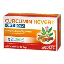 Abbildung: Curcumin Hevert Optisolv Kapseln 60 St, Kapseln PZN 19709818 