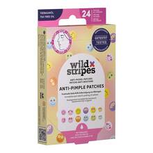 Abbildung: Wild Stripes Anti-Pickel Patches Smile Stop 24 St, Pflaster PZN 19723445 