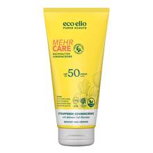 Abbildung: Eco Elio Mehr Care Sonnencreme Lsf 50 Tube 200 ml, Creme PZN 19724580 