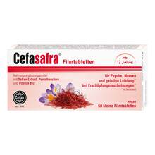 Abbildung: Cefasafra Filmtabletten 60 St, Filmtabletten PZN 19743927 