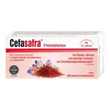 Abbildung: Cefasafra Filmtabletten 100 St, Filmtabletten PZN 19743933 