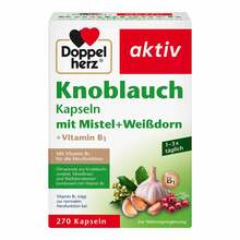 Abbildung: Doppelherz Knobl.Kap.mit Mistel + Weißdorn+Vitamin B1 270 St, Kapseln PZN 19765745 