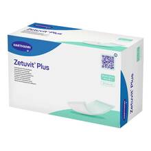 Abbildung: ZETUVIT Plus extrastarke Saugkompr.steril 10x20 cm 20 St, Kompressen PZN 19767589 