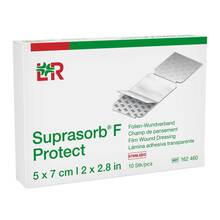 Abbildung: Suprasorb F Protect Folien-Wundverband 5x7 cm ste. 10 St, Verband PZN 19768206 