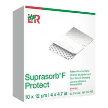 Abbildung: Suprasorb F Protect Folien-Wundverband 10x12 cm ste. 50 St, Verband PZN 19768258 