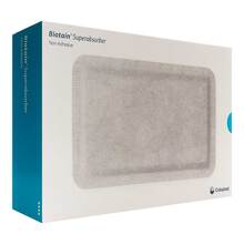 Abbildung: BIATAIN Superabsorber nicht-haftend 7,5x7,5 cm 10 St, Verband PZN 19768330 