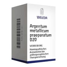 Abbildung: ARGENTUM METALLICUM praeparatum D 20 Trituration 20 g, Trituration PZN 19781141 