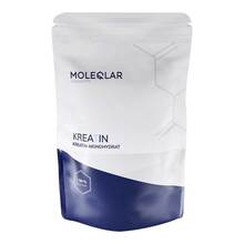 Abbildung: Moleqlar Kreatin Creatine Monohydrate Pulver 300 g, Pulver PZN 19790737 