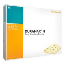 Abbildung: DURAMAX N superabsorbierender Wundverband 20x40 cm 10 St, Verband PZN 19793345 