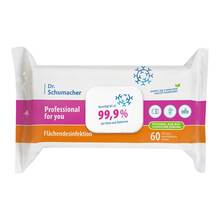 Abbildung: Professional for you Flächendesinfektion wipes 60 St, Tücher PZN 19798360 