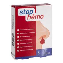 Abbildung: Stop Hemo blutstillende Watte 5 St, Watte PZN 19848276 