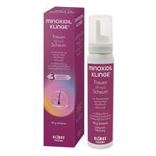 Abbildung: Minoxidil Klinge Frauen 50 mg / g Schaum 95 g, Schaum PZN 19886035 