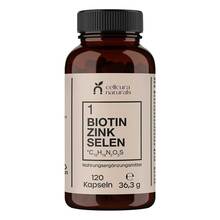 Abbildung: Cellcura Naturals Biotin Zink Selen vegan Kapseln 120 St, Kapseln PZN 19905258 