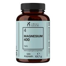 Abbildung: Cellcura Naturals Magnesium 400 vegan Kapseln 120 St, Kapseln PZN 19905287 
