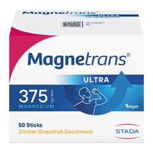 Abbildung: Magnetrans Ultra 375 mg Direktgranulat 50 St, Granulat PZN 19909836 