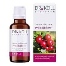 Abbildung: Gemmo-Mazerat Preiselbeere Dr.Koll Vitis Idaea Tro 50 ml, Tropfen PZN 19912353 