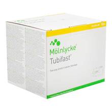 Abbildung: TUBIFAST 2-Way Stretch 10,75 cmx10 m gelb 1 St, Verband PZN 19962316 