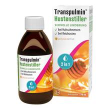 Abbildung: Transpulmin Hustenstiller Sirup 150 ml, Sirup PZN 19962730 