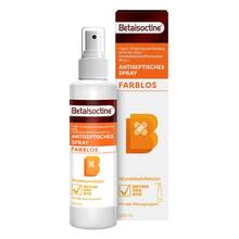 Abbildung: Betaisoctine 1 mg / ml +   20 mg/ml Spray z.Anw.a.d.H. 250 ml, Spray PZN 19989456 