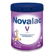 Abbildung: Novalac V Sa25uglings-Spezialnahrung 0-36 Mon.Pulver 800 g, Pulver PZN 20005637 