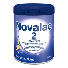 Abbildung: Novalac 2 Folge-Milchnahrung nach dem 6.Monat Pulver  800 g, Pulver PZN 20005643 