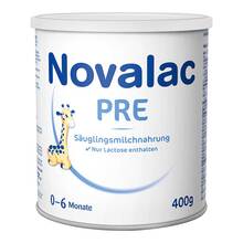 Abbildung: Novalac Pre Sa25uglings-Milchnahrung 0-6 Monate Pulver  400 g, Pulver PZN 20005666 