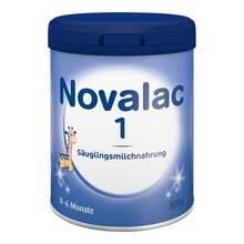 Abbildung: Novalac 1 Sa25uglings-Milchnahrung 0-6 Monate Pulver 800 g, Pulver PZN 20005703 