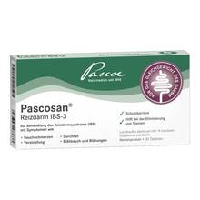 Abbildung: Pascosan Reizdarm Ibs-3 Tabletten 30 St, Tabletten PZN 20042673 