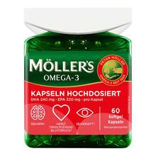 Abbildung: MÖlLER'S Omega-3 Kapseln hochdosiert 60 St, Kapseln PZN 20058450 