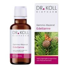 Abbildung: Gemmo-Mazerat Edeltanne Dr.Koll Abies pectin.Tro. 50 ml, Tropfen PZN 20059857 