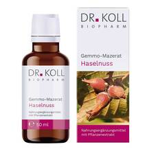 Abbildung: Gemmo-Mazerat Haselnuss Dr.Koll Corylus avell.Tro. 50 ml, Tropfen PZN 20059892 