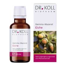 Abbildung: Gemmo-Mazerat Eiche Dr.Koll Quercus peduncul.Tro. 50 ml, Tropfen PZN 20059952 
