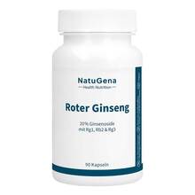 Abbildung: Roter Panax Ginseng 20% Ginsenoside vegan Kapseln 90 St, Kapseln PZN 20060582 
