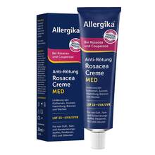 Abbildung: Allergika Anti-Rötung Rosacea Creme Med 30 ml, Creme PZN 20109199 