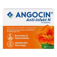 Abbildung: Angocin Anti-Infekt N Filmtabletten 240 St, Filmtabletten PZN 20113539 