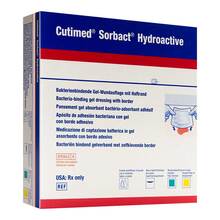 Abbildung: CUTIMED Sorbact Hydroactive Kompressen 7,5x7,5 cm 10 St, Kompressen PZN 20114154 