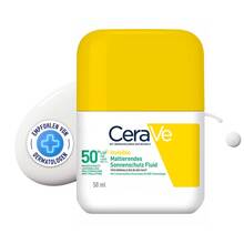 Abbildung: Cerave Sonnenschutz Fluid Invisi.mattier.SPF 50 +  50 ml, Flüssigkeit PZN 20115679 