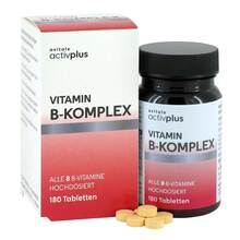 Abbildung: Activplus Vitamin B Komplex Tabletten 180 St, Tabletten PZN 20119559 