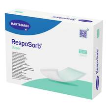 Abbildung: RESPOSORB Super Wundauflage 20x25 cm steril 10 St, Kompressen PZN 20185332 