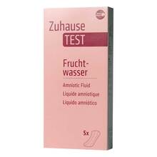 Abbildung: Zuhause Test Fruchtwasser für auslaufendes Fruchtw. 5 St, Test PZN 20197068 